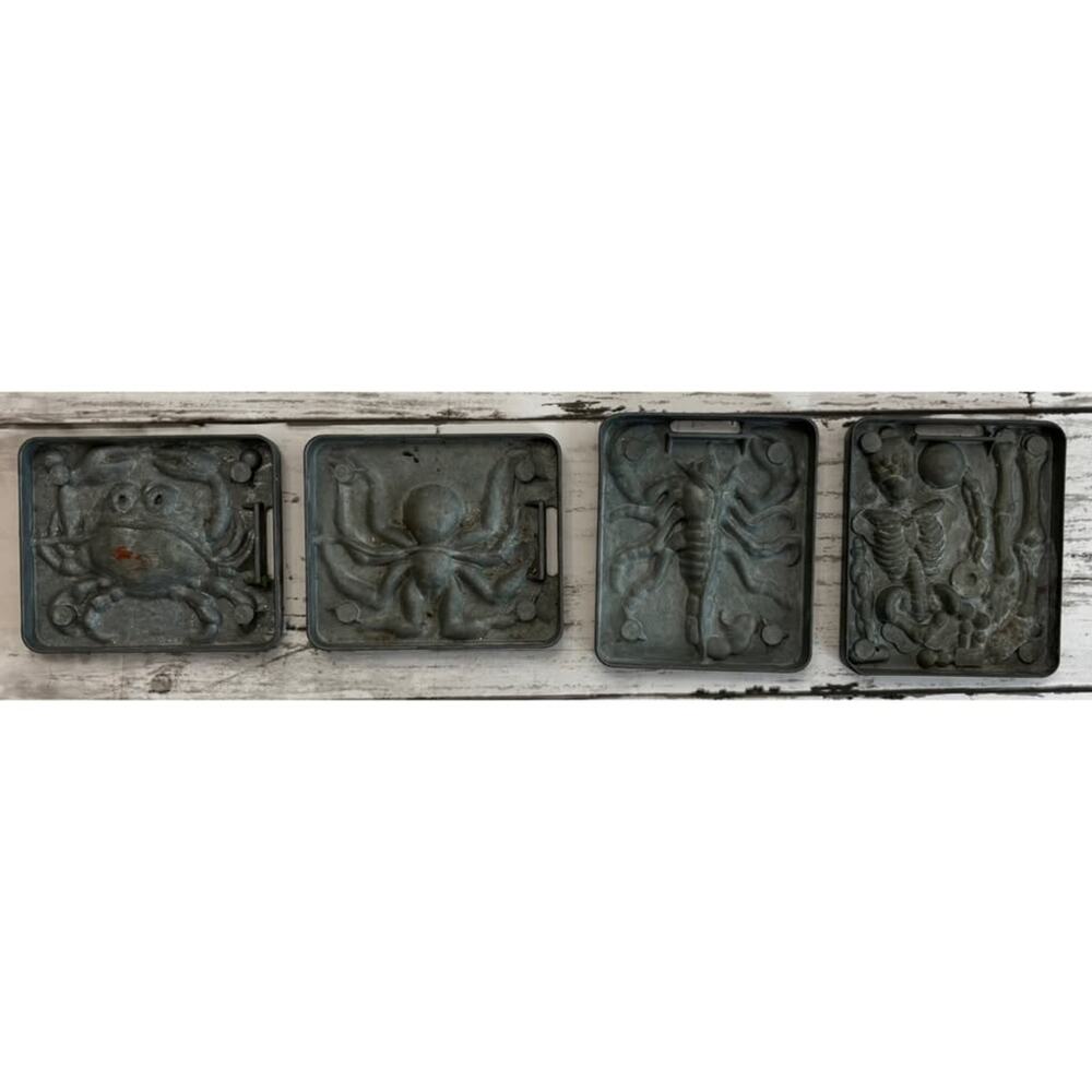 1960’s Mattel Thingmaker Die-Cast Metal Moulds Set